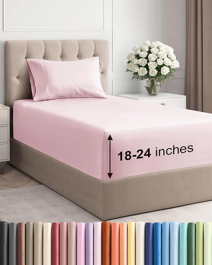 Extra Deep Twin Sheet Set by CGKUnlimited