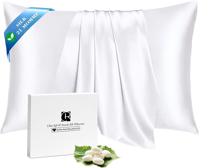 Ravmix 100% Silk Pillow Case by Ravmix