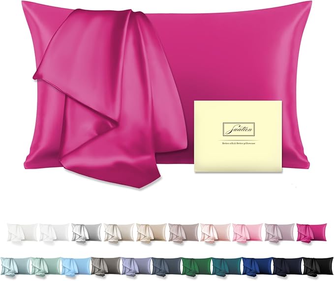 Natural Mulberry Silk Pillowcase by Suatien