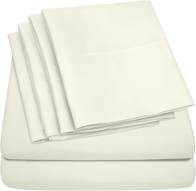 Cal King Size Bed Sheets by SweetHomeCollection