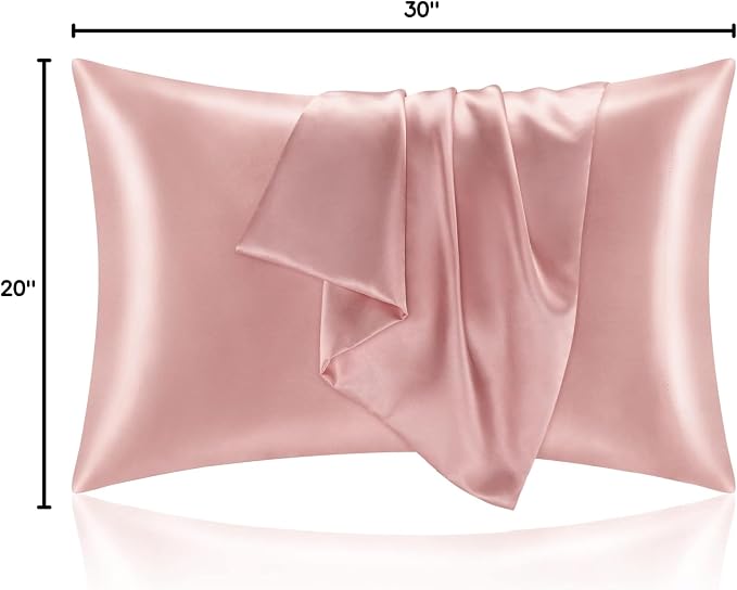 BEDELITE Satin Pillowcase for Hair and Skin, Super Soft and Cooling Similar to - Image 9