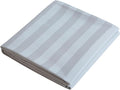 Flat Sheet Only Full Size, 400 TC 100% Egyptian Cotton Flat Sheet Striped by ShunjieHome