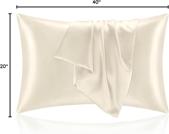 BEDELITE Satin Pillowcase for Hair and Skin, Super Soft and Cooling Similar to - Image 9