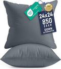 Utopia Bedding 24x24 Pillow Inserts, Sofa & Couch – Soft, Supportive & Fluffy by UTOPIABEDDING