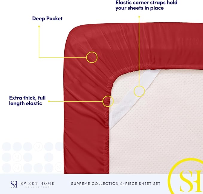RV Queen Bed Sheets - Image 5