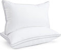 viewstar Bed Pillows Set of 2, Hotel Quality Cooling Down Alternative Gusseted by Viewstar