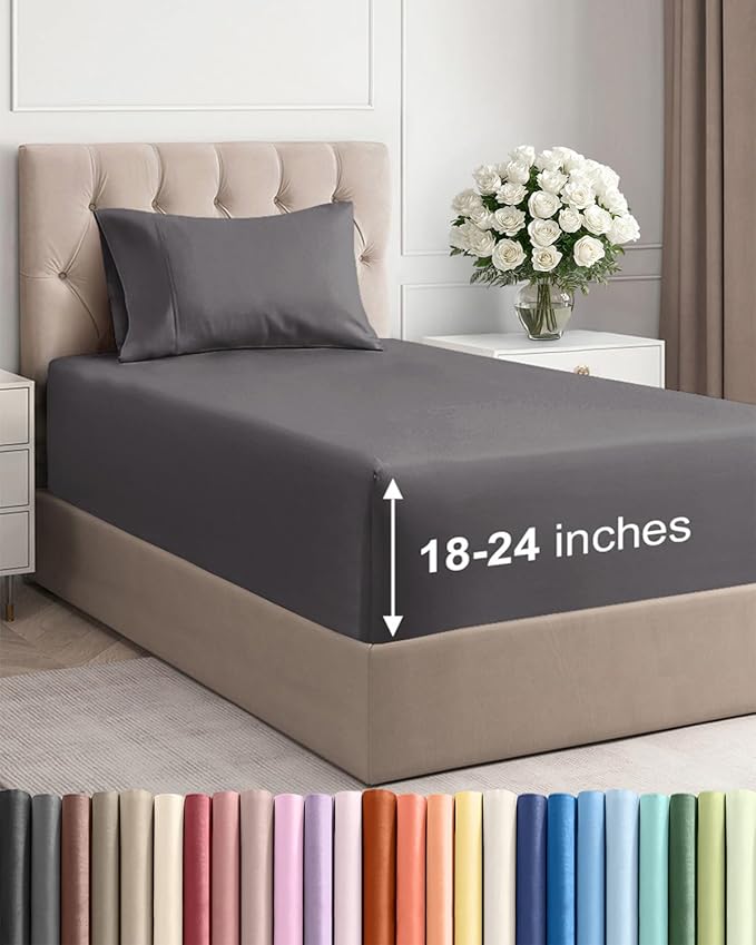 Extra Deep Twin Sheet Set by CGKUnlimited