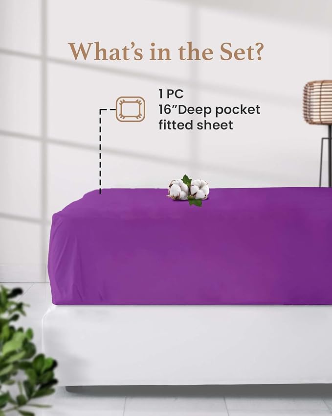 Good Sleep Bedding Fitted Sheet King - Image 2