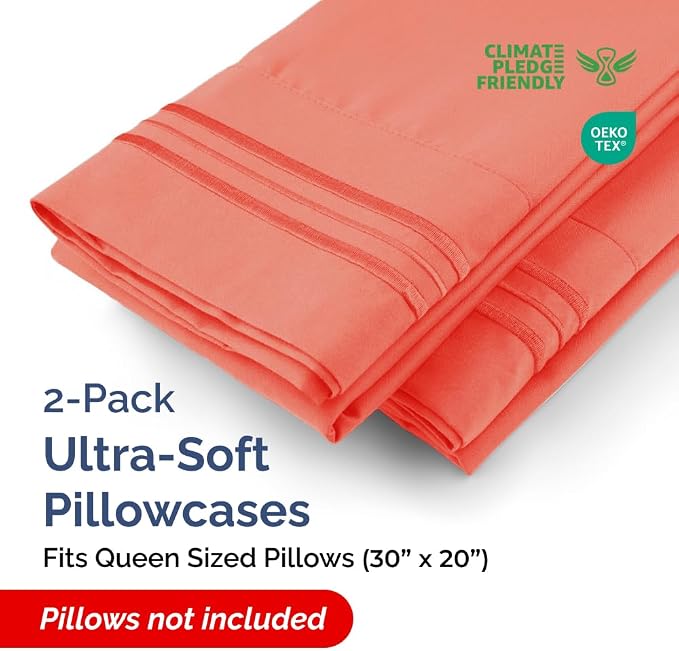 Queen Pillow Cases Set of 2 - Image 2