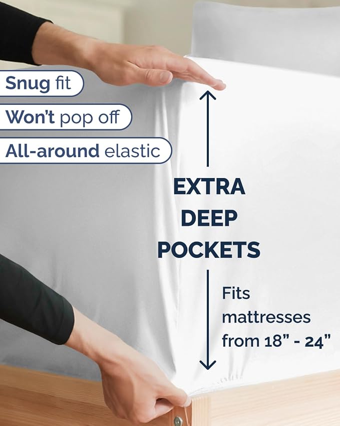 Extra Deep Twin XL Sheet Set - Image 3