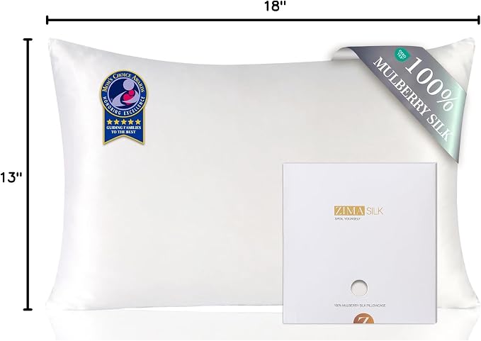 ZIMASILK 100% Pure Mulberry Silk Pillowcase - Image 8