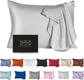 Mulberry Silk Pillowcase for Hair and Skin, King Size Cooling Silk Pillow Case by SIYUAN