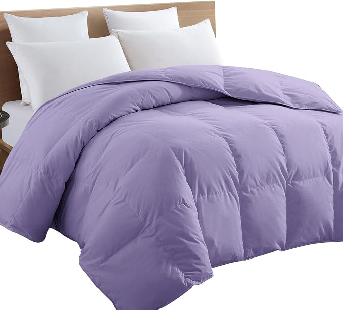 TEXARTIST Premium 2100 Series King Comforter All Season Breathable Lavender - Image 8
