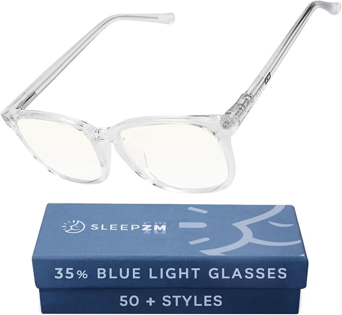 Sleep ZM Blue Light Blocking & Light Sensitivity Glasses by SleepZM