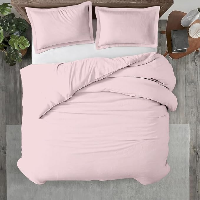 Kotton Culture 3 Pc 120"x120" Duvet Cover Set Super King Plus/Super Oversize by KottonCulture