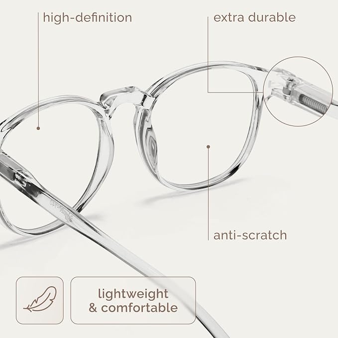 IBOANN Chic & Comfy Blue Light Glasses - Image 6