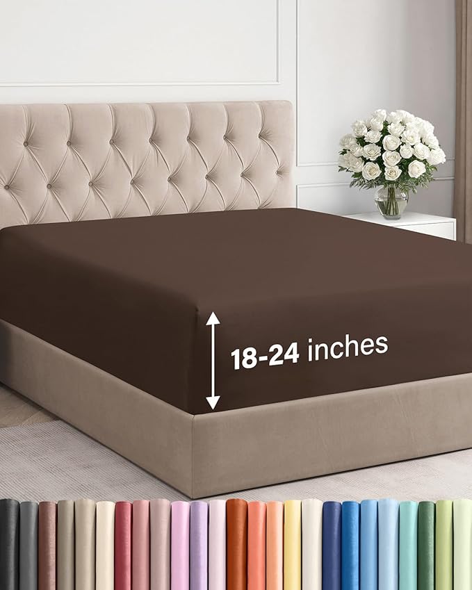 Extra Deep Full Fitted Sheet by CGKUnlimited