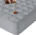 Full Size Mattress Protector Pad Waterproof Quilted, Breathable & Cooling Full by SpringspiritBedding