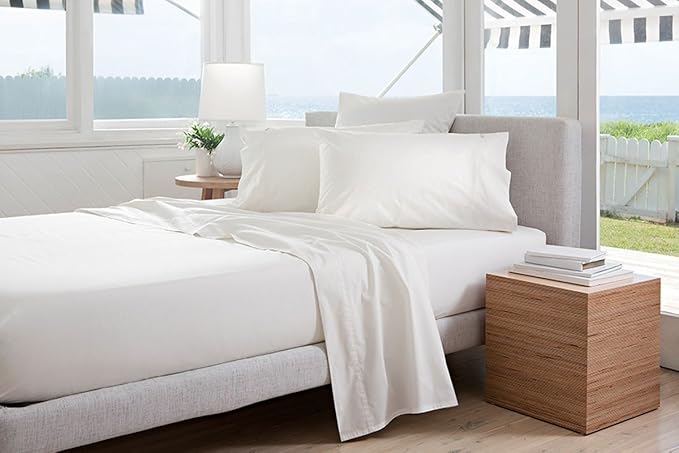 DESTINY CRESCENT BEDDING Knit Jersey 100% Cotton 2 Full XL Fitted Bed Sheets - Image 7