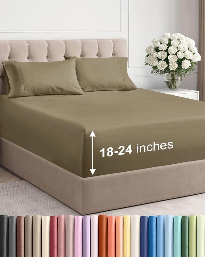 Extra Deep Twin Sheet Set by CGKUnlimited