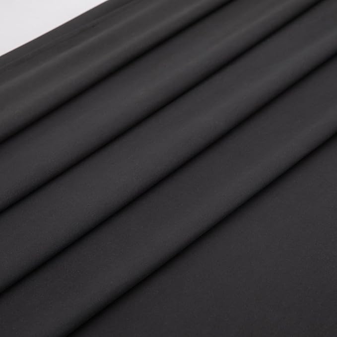 Full Flat Sheet Only， 80x96Inch Black - Image 4