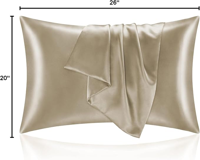 BEDELITE Satin Pillowcase for Hair and Skin, Super Soft and Cooling Similar to - Image 9