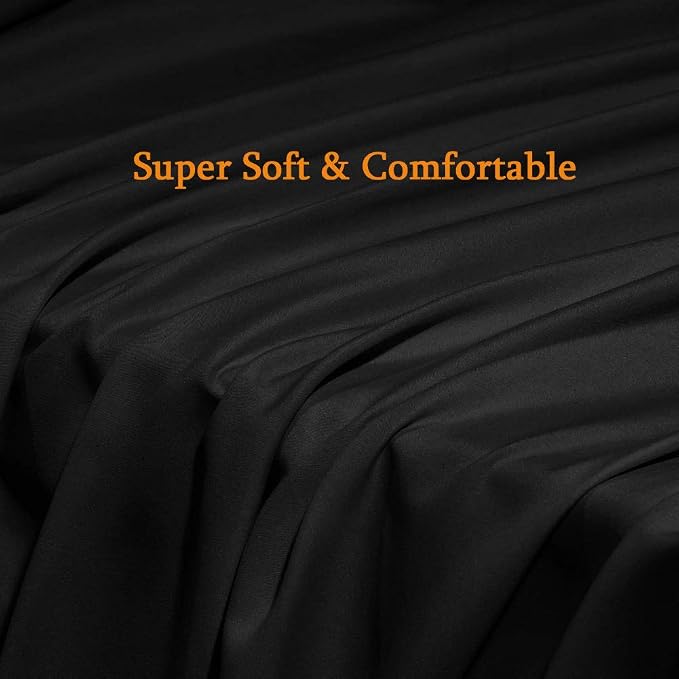 SONORO KATE Bed Sheet Set Super Soft Microfiber 1800 Thread Count Luxury - Image 6