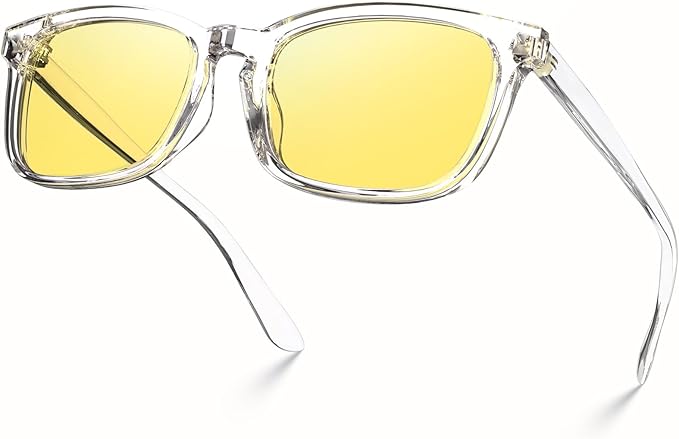 VISOONE Blue Light Blocking Glasses Square by VISOONE