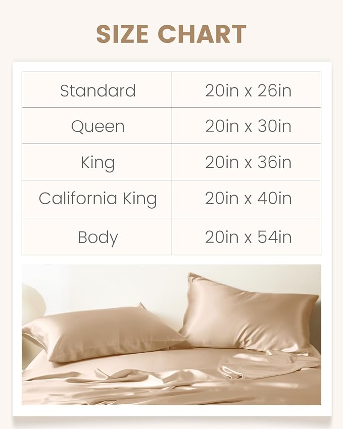 THXSILK Silk Pillowcase for Hair and Skin, 100% Mulberry Silk Bed Pillowcase - Image 9