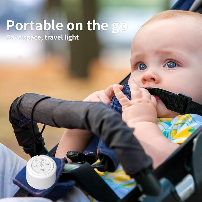 Mini Portable Sound White Noise Machine Baby Patter - Image 5