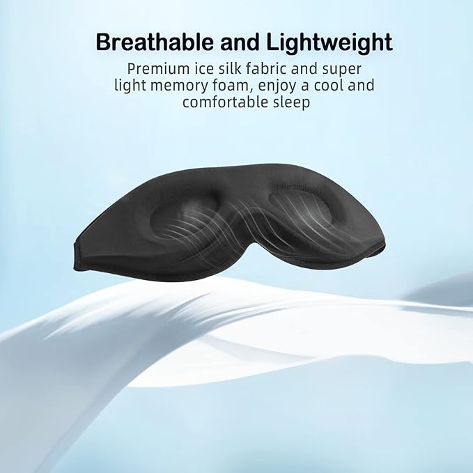 LitBear Sleep Masks, Light Blocking Eye Mask Sleeping - Image 6