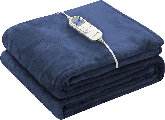 Wapaneus Heated Blanket Electric Blanket 72" x 84" Full Size by Wapaneus