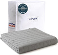 YnM 12lbs Weighted Blanket for Adults, Cotton Heavy Bed Throw Blanket by YNM