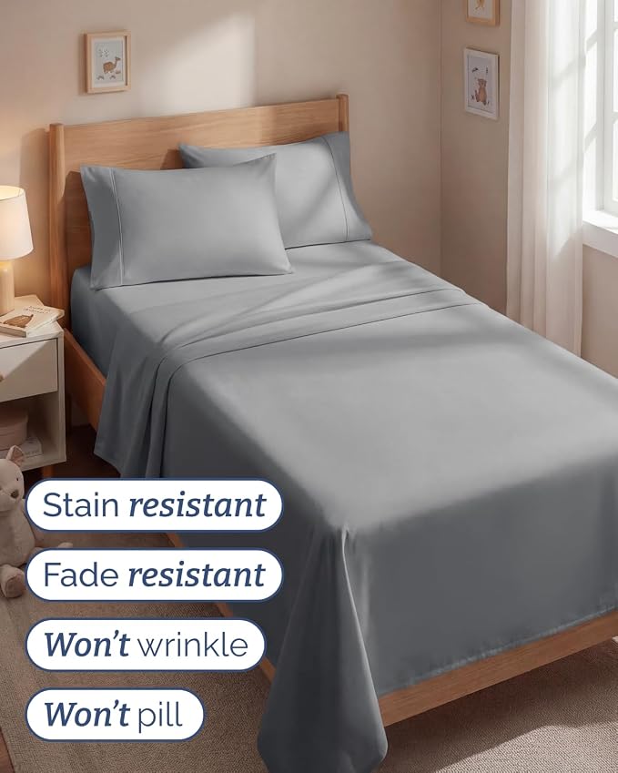 Twin 4 Piece Sheet Set - Image 5