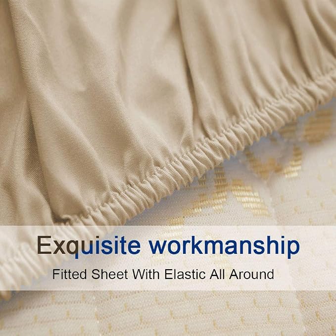 SONORO KATE Bed Sheet Set Super Soft Microfiber 1800 Thread Count Luxury - Image 7