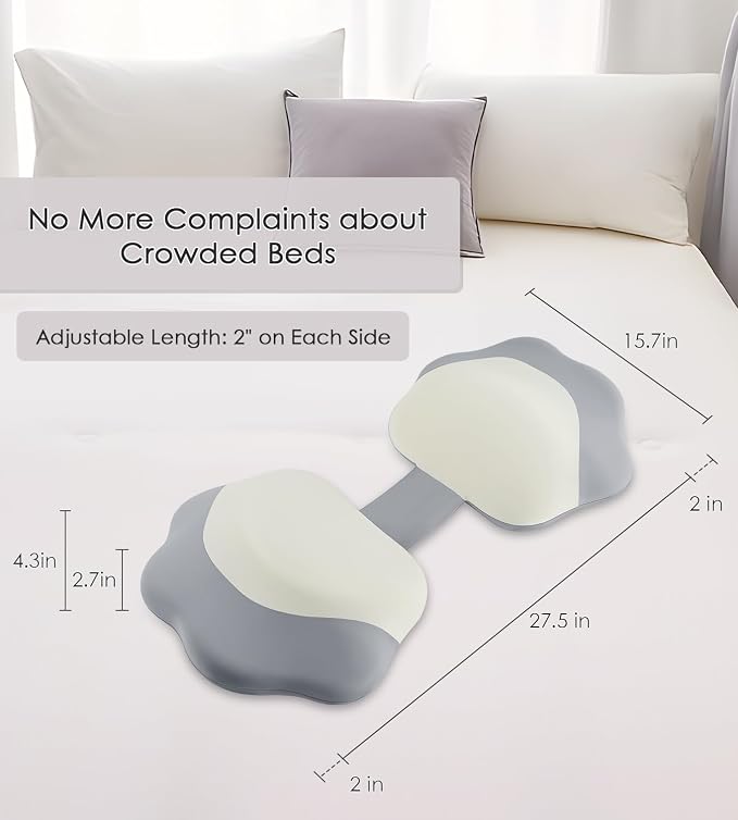 Memory Foam Pregnancy Pillows for Sleeping, Side Sleeper Maternity Pillow - Image 2