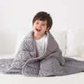 Huloo Sleep Kids Weighted Blanket Twin 5lbs Breathable Soft Minky Weighted by HulooSleep