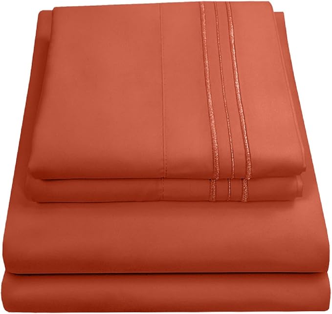 Queen Size Bed Sheets by SweetHomeCollection