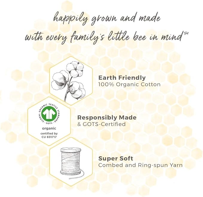 Burt's Bees Baby Essential Organic Cotton Fitted Crib Sheet, Breathable - Image 5