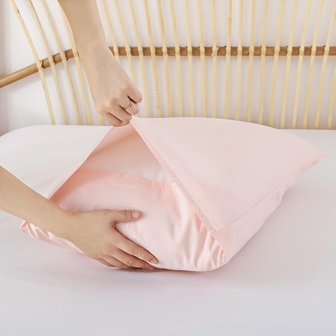 ROSGONIA Comforter Full Size for Girls Boys Teens Blush - Image 7