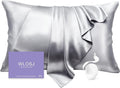 100% Silk Pillow Cases King Size Mulberry Silk Pillowcase by WLOSJ