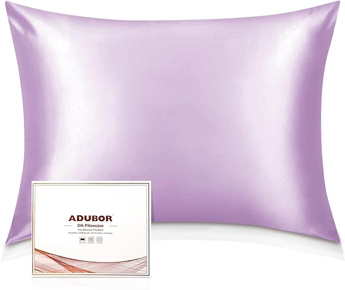 Adubor 100% Mulberry Silk Pillowcase by Adubor