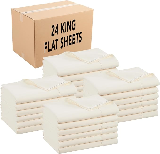 Arkwright Bulk King Flat Sheets by Arkwright