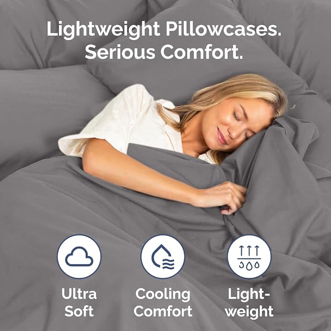 Queen Pillow Cases Set of 2 - Image 3