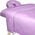 ForPro Premium Flannel 3-Piece Massage Sheet Set, by ForProProfessionalCollection
