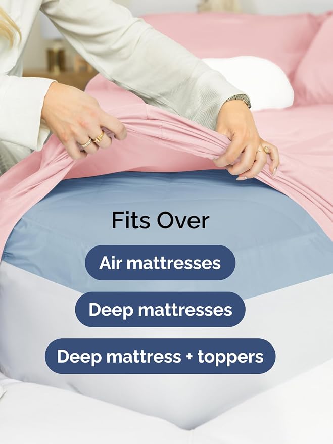 Extra Deep Twin XL Fitted Sheet - Image 6
