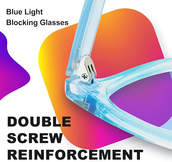VISOONE Blue Light Blocking Glasses Square - Image 5