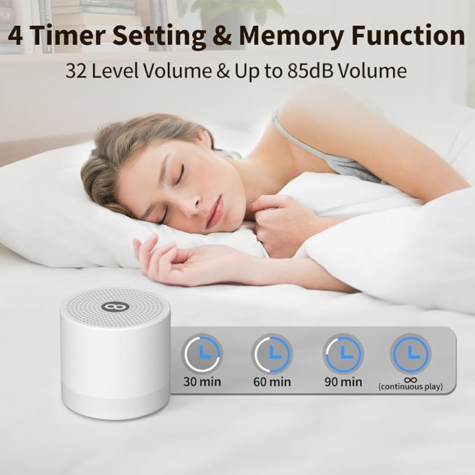 Sound Machine Mini White Noise Machine - Image 6