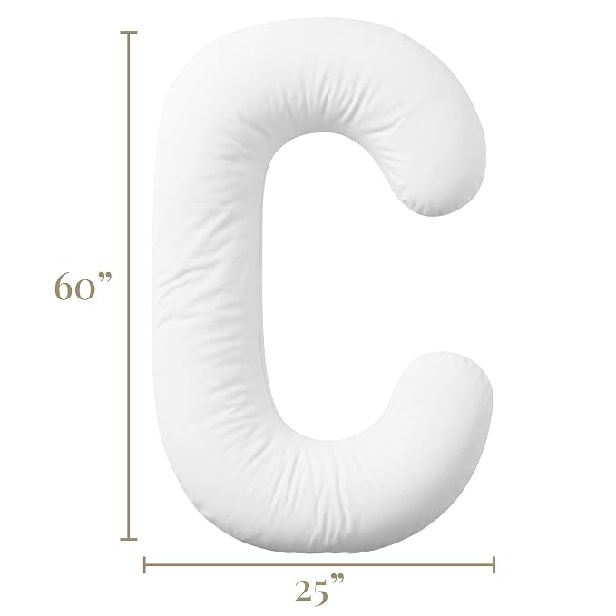 Betty Dain Stretch Jersey Pregnancy/Maternity Pillowcase C-Shape Compatible - Image 7