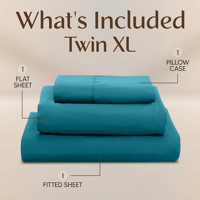 Utopia Bedding Twin XL Sheet Set – 3 Piece Bed Sheets - Image 3